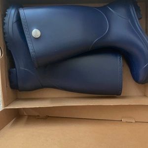 Ugg Shelby navy blue Matte rain boots